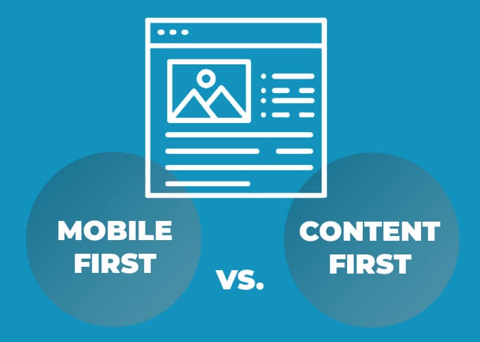 Mobile First und Content First ist in der Welt des Webdesigns