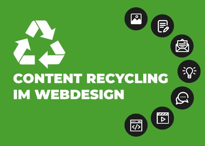 Nachhaltige Strategie mit Content Recycling